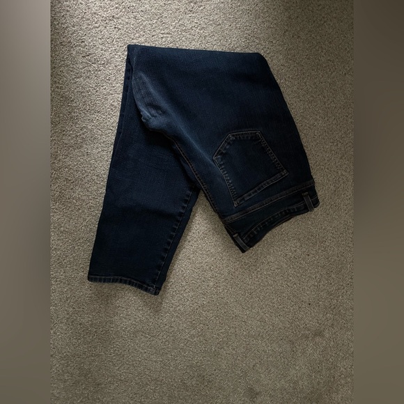 Gloria Vanderbilt Dark Indigo Straight Leg Jeans - Picture 1 of 4